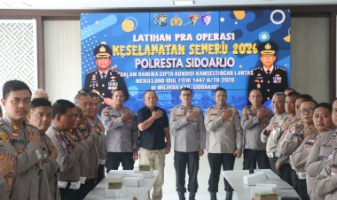 Polresta-Sidoarjo-Gelar-Latpra-Ops-Keselamatan-Semeru-2026