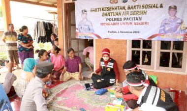 Gelar-Bakti-Kesehatan,-Polres-Pacitan-Beri-Pelayanan-Kesehatan-Gratis-Warga