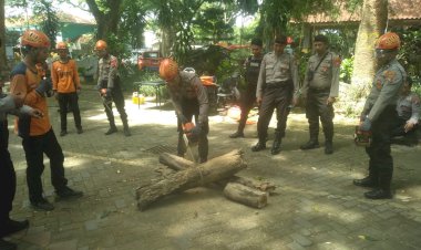 Polres-Kediri-Kota-Tingkatkan-Kemampuan-Penanggulangan-Bencana-Alam