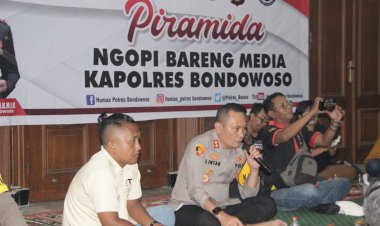 Awali-Tugas,-Kapolres-Bondowoso-Bersama-Media-Gelar-Piramida-untuk-Harkamtibmas