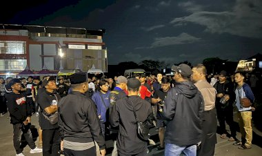 Suran-Agung,-Polres-Tulungagung-Kawal-Ratusan-Pesilat-Menuju-Madiun