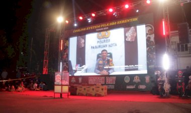 Polres-Pasuruan-Kota-Gelar-Nobar-Timnas-Indonesia-Vs-Saudi-Arabia,-Upaya-Cooling-System-di-Pilkada-2024