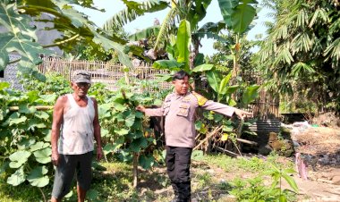 Aiptu-Iswandi-Sambangi-Petani-Mandiri-Dukung-Ketahanan-Pangan