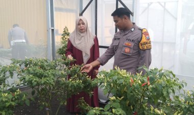Green-House-Warga-Jati-Didukung-Polisi-Sidoarjo