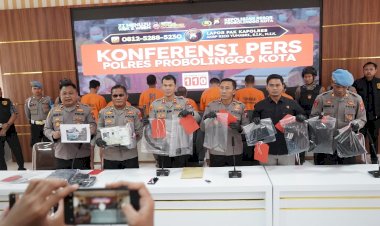 Polres-Probolinggo-Kota-Amankan-Tersangka-Otak-Perampokan-di-Kedopok