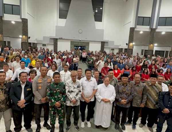 Forkopimda Sidoarjo Jamin Ibadah Natal 2025 Berlangsung Aman dan Nyaman