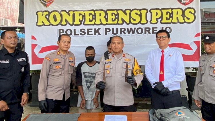 Polisi Amankan Pria Diduga Preman Bawa Sajam Jenis Belati Cundrik di Kota Pasuruan